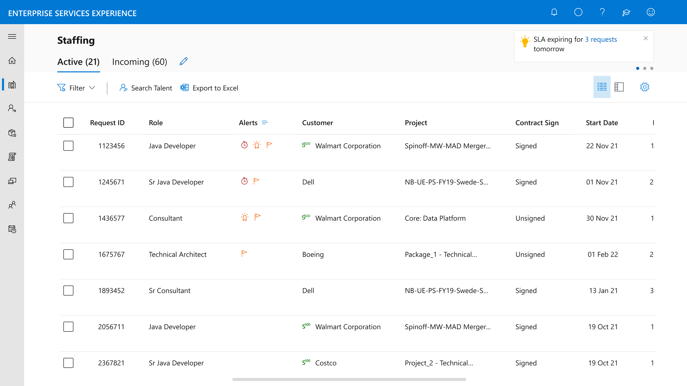 Resource Manager Workbench, main view